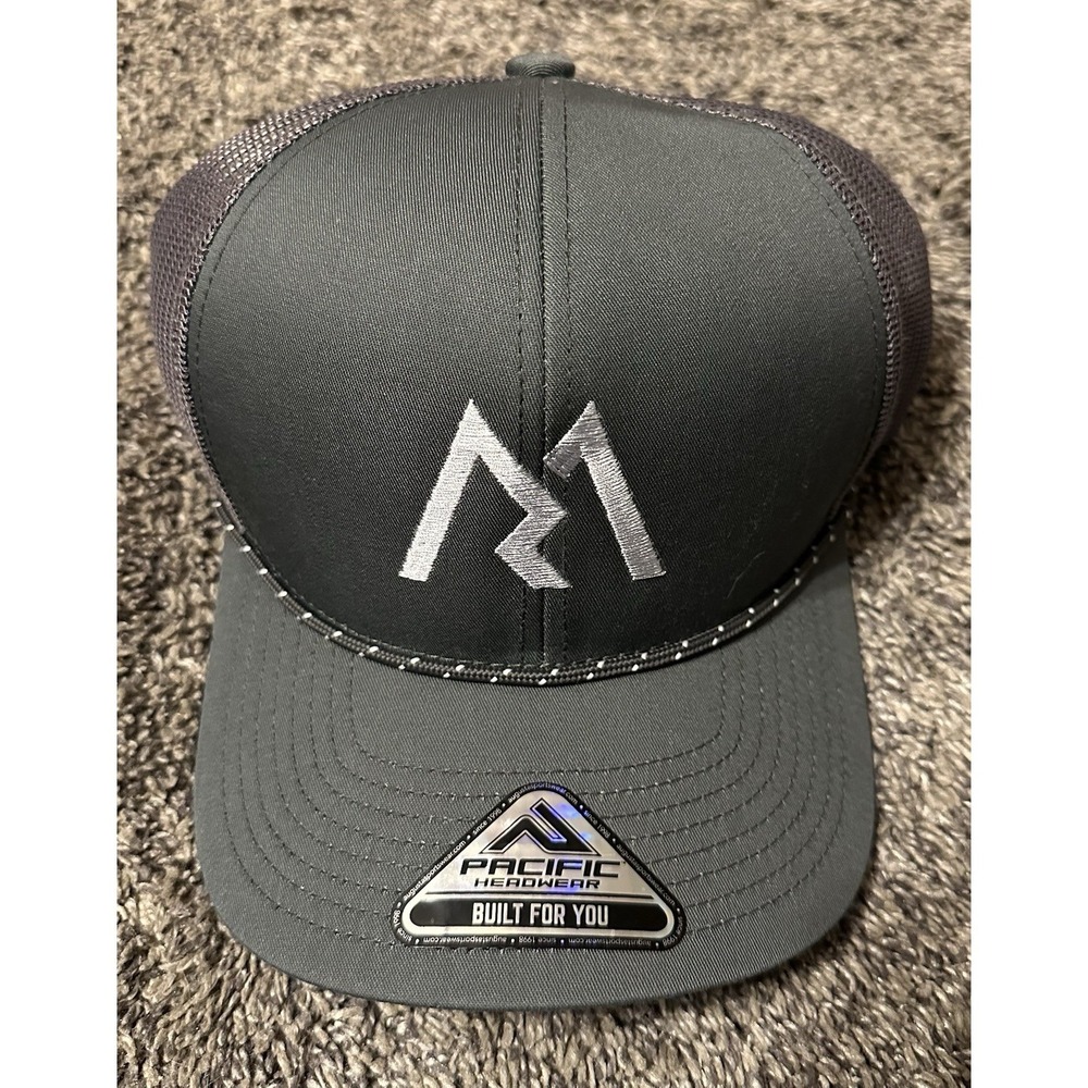 Pacific Headwear Pro Model Gray Snapback Hat